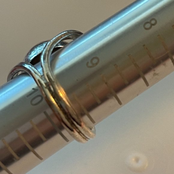 Silver Plated Adjustable Ring | NWT - Picture 4 of 4